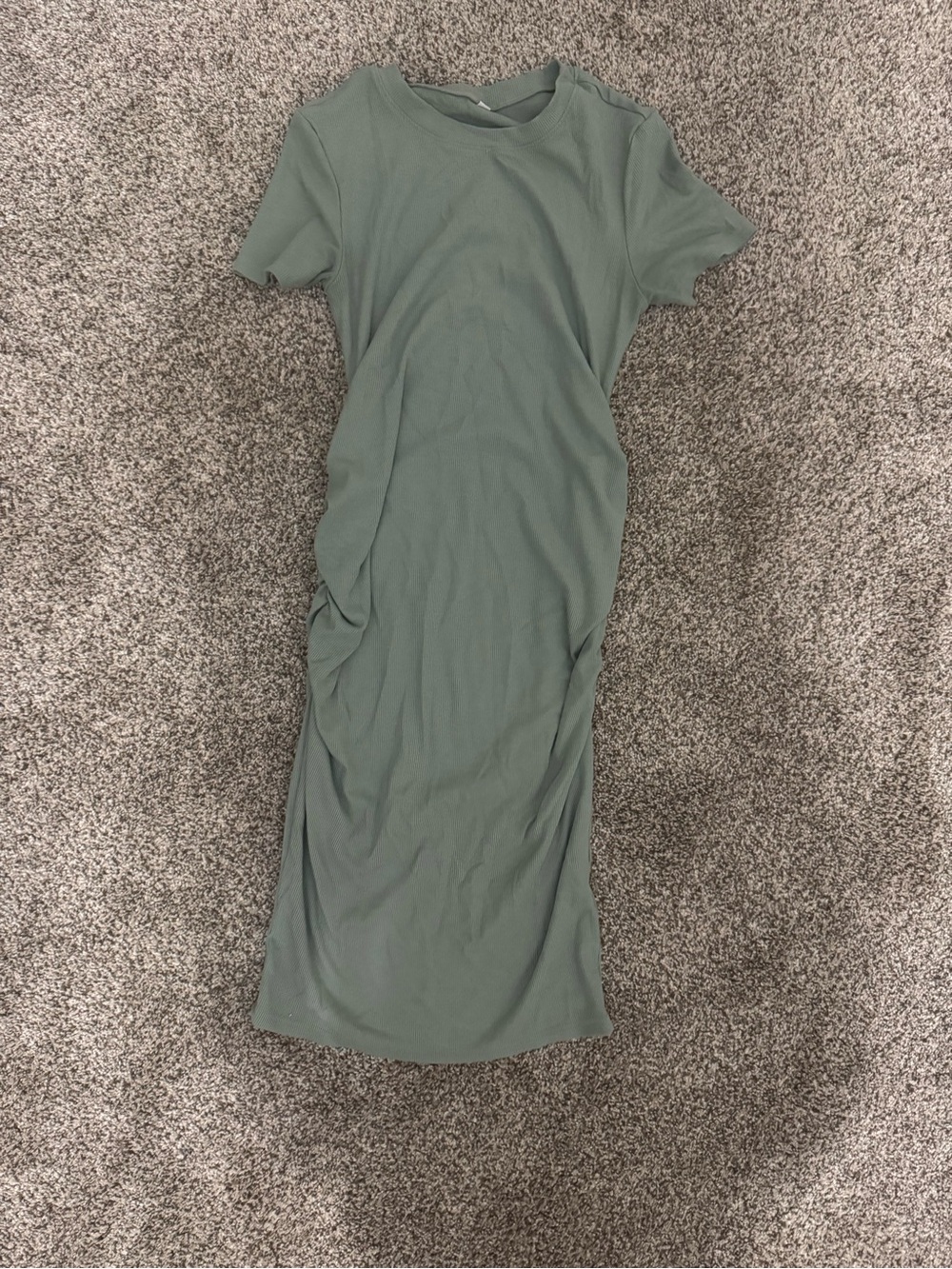 Everyday maternity  Sage Green T-Shirt Dress